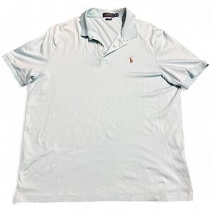Polo Ralph Lauren Performance Polo Shirt – Light Blue / Aqua